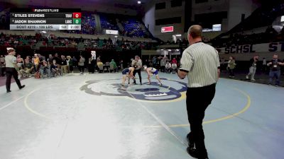 106 lbs Semifinal - Stiles Stevens, Travelers Rest vs Jadon Shannon, Lancaster