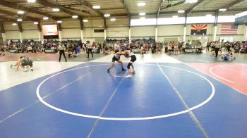 116 lbs Quarterfinal - Damien YoungEagle, Stout Wrestling Academy vs Ryder Nelson, BlackCat WC