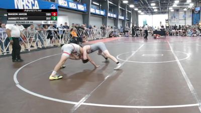 126 lbs Round Of 64 - Mason Jakob, TNWA Black vs Jarrett Patty, Team Shutt Penguin