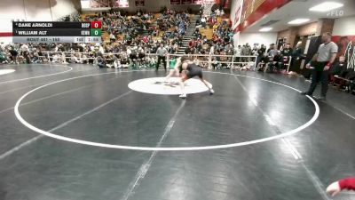 150 lbs Semifinal - William Alt, Kelly Walsh vs Dane Arnoldi, Rock Springs