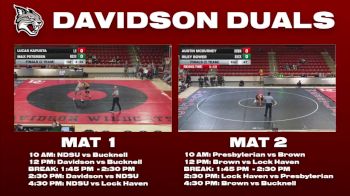 149 lbs Finals (2 Team) - Max Petersen, North Dakota State vs Lucas Kapusta, Lock Haven