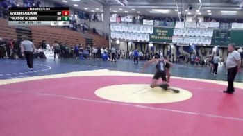 138 lbs Cons. Round 2 - Jayden Saldana, Imperial vs Mason Olvera, Arroyo