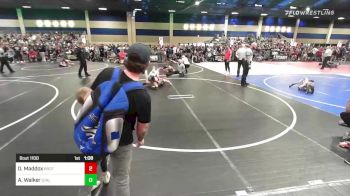 123 lbs Round Of 16 - Oakley Maddox, Brothers Of Steel vs Ashton Walker, Stallions WC