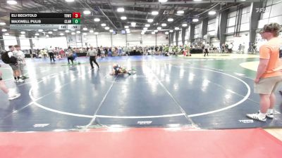 105 lbs Rr Rnd 2 - Eli Bechtold, TDWC Maniacs Grey - MS vs Maxwell Pulis, Claw & Conquer - MS