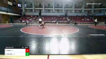 157 lbs Prelims - David Reid, Roanoke College vs Evan Glynos, UNATT-Virgnia Military Institute