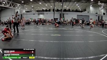 165 lbs Placement (4 Team) - Rhonin Swenson, LBWC vs Peter Hinze, GPS Blue