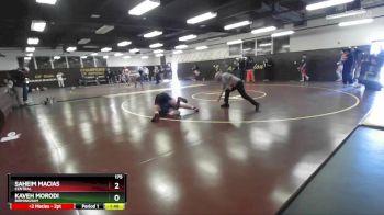 175 lbs Champ. Round 2 - Kaveh Morodi, Birmingham vs Saheim Macias, Central