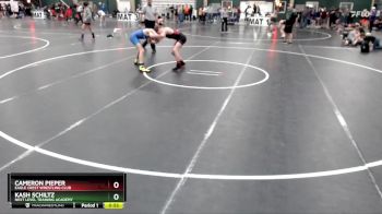 132 lbs Cons. Round 5 - Cameron Pieper, Eagle Crest Wrestling Club vs Kash Schiltz, Next Level Training Academy