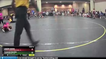 82 lbs Round 3 (6 Team) - Thomas Block, Team Palmetto vs Jaxon Swan, Midwest Xtreme Wrestling