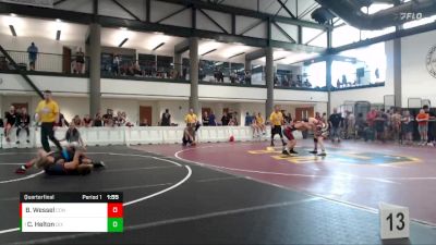 116-126 lbs Quarterfinal - Caden Helton, Combative Sports Athletic Cent vs Brayden Wessel, Red Hawk Wrestling Academy