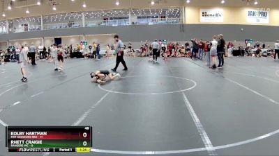 48 lbs Round 3 - Kolby Hartman, Mat Assassins Red vs Rhett Craigie, Rangers WC