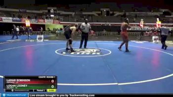 285 lbs Fri 5 - Logan Looney, Grundy vs Lamar Robinson, Hayfield