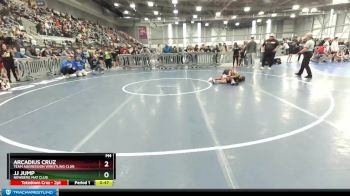 83 lbs Quarterfinal - Jj Jump, Newberg Mat Club vs Arcadius Cruz, Team Aggression Wrestling Club