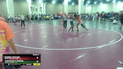 170 lbs Round 5 (8 Team) - Shenshaila Baron, MIAMI ALLSTARS vs Danika Mealer, SEAAU National Team