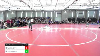144 lbs Consolation - Dylan Vanegas, Norwich Free Academy vs Kyle Levesque, Xavier