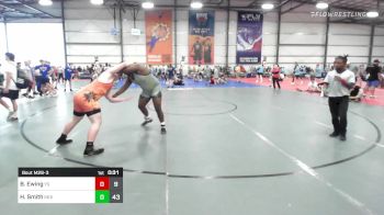 285 lbs Rr Rnd 3 - Braden Ewing, Young Guns Red vs Hosia Smith, Indiana Outlaws Black