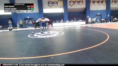 285 lbs Champ. Round 2 - Dustin Uribes, Apprentice School vs Ajay Hiller, East Stroudsburg