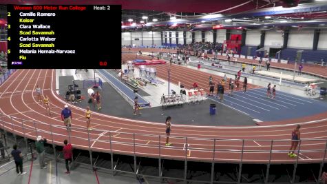 Women's 600m, Finals 2