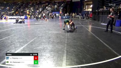 149 lbs Round Of 32 - Jarred Papcsy, Duke vs Max Petersen, ND State