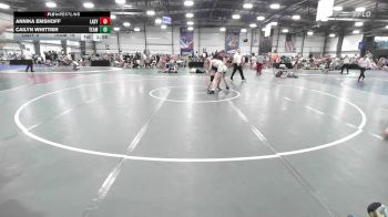 120 lbs Rr Rnd 2 - Annika Emshoff, Lady Bandits vs Cailyn Whittier, Team RJN Green