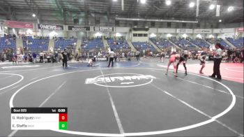 132 lbs Consi Of 16 #2 - Gabriel Rodriguez, Central HS vs Eli Staffa, Basement Brawlers