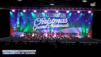 Woodlands Elite - OR - Strykers [2025 L2 Youth - Small] 2025 Spirit Celebration Christmas Grand Nationals