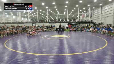 125 lbs Haley Stenz, Michigan Blue vs Susannah Duke, Tennessee