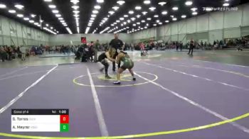 120 lbs Consolation - Gabriella Torres, Culver Mat Club vs Abigail Meyrer, Young Guns-iowa