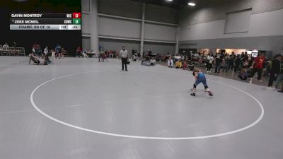 62 lbs Champ. Rd Of 16 - Gavin Montroy, Weigh In Club vs Zeke McNeil, Carmel USA Wrestling Club