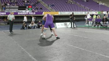 285 lbs Luke Rasmussen, South Dakota State vs Adam Ahrendsen, Northern Iowa