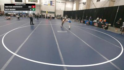 132 lbs Quarterfinals (8 Team) - Zach Masek, Lincoln East vs Treyton Kropatsch, Columbus