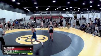 90 lbs Placement Matches (8 Team) - Eli Oberhiem, Team Gotcha vs Fernando Jimeno, Untouchables