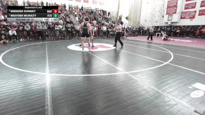 165 lbs Round Of 16 - Brayden McNulty, Plymouth South vs Brenden Downey, Nashoba