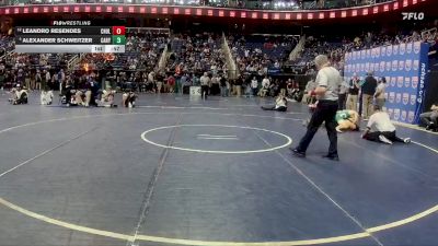 4A 132 lbs Cons. Round 1 - Leandro Resendes, Corinth-Holders vs Alexander Schweitzer, Cary