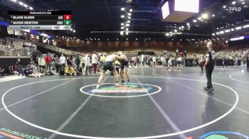 285 lbs Quarterfinal - Jaxon Newton, Charlotte Hs vs Blake Elder, Jensen Beach