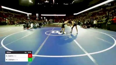 160 lbs Round Of 64 - Kris Castro, Chaminade (SS) vs Mitchell Oldham, Clovis North (CS)