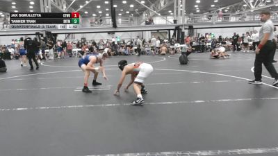 113 lbs Quarterfinals (8 Team) - Jax Sgrulletta, CTWHALE ORCA vs Tanner Tran, Team Shutt Mau Mau