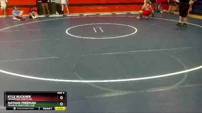 170 lbs Cons. Round 3 - Nathan Freeman, Franklin Wrestling Club vs Kyle Buckner, Crossroads Wrestling