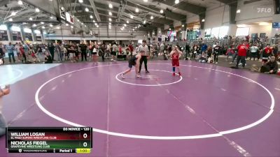 120 lbs Champ. Round 1 - Nicholas Fiegel, Grapevine Wrestling Club vs William Logan, El Paso Supers Wrestling Club