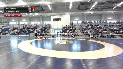 157 lbs Quarterfinal - Ryan Smith, Stevens Tech vs Steffan Lynch, Penn State Behrend