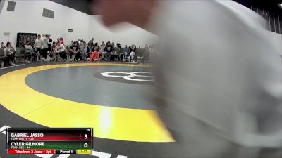 80 lbs Round 3 - Gabriel Jasso, Team Batty vs Cyler Gilmore, Team 922