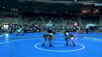 107 lbs Quarterfinal - Kyla Eagar, Chatfield vs Mckenzie Gormley, Lebanon Yellow Jackets