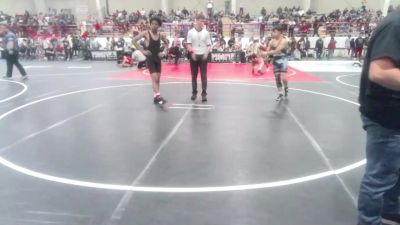 132 lbs Round Of 32 - TaShek Byers, Westside WC vs Ian Vigil, Other Team