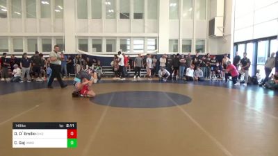 149 lbs Round Of 16 - Dylan D`Emilio, Ohio State vs Collin Gaj, Unrostered