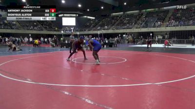 220 lbs Semifinal - Anthony Jackson, Sicklerville vs Dionysus Alston, Dover