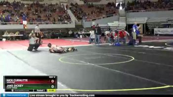 Cons. Round 1 - Nick Curnutte, Winslow vs Jake Dickey, Camp Verde