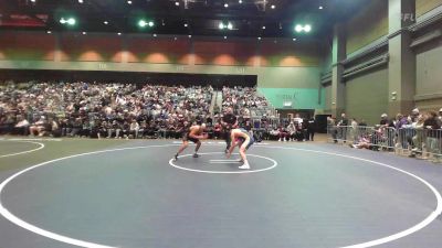 150 lbs 5th Place - Gabriel Gallardo, Sahuarita vs Sergio Gomez, St John Bosco