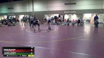 160 lbs Round 3 (6 Team) - Cohen Lackey, Naples Wrestling vs Noah Blough, 212 Wrestling