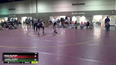 160 lbs Round 3 (6 Team) - Cohen Lackey, Naples Wrestling vs Noah Blough, 212 Wrestling