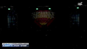 Element All Stars - Storm [2025 L2.2 Junior - PREP Day 1] 2025 Spirit Sports Worcester Nationals